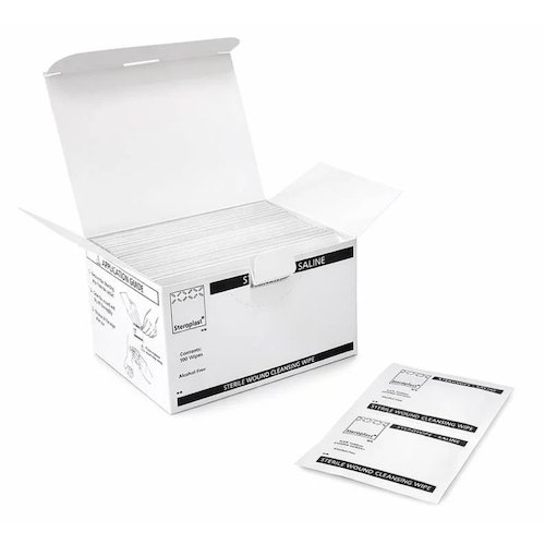 Microsafe Sterile Saline Cleansing Wipes (812443)